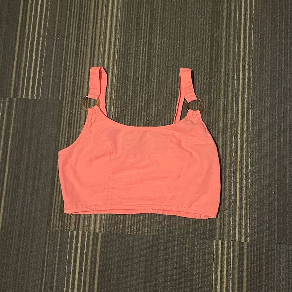 Pink Crop Top